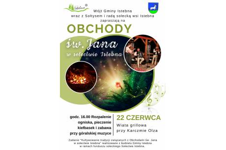 Obchody św Jana w sołectwie Istebna